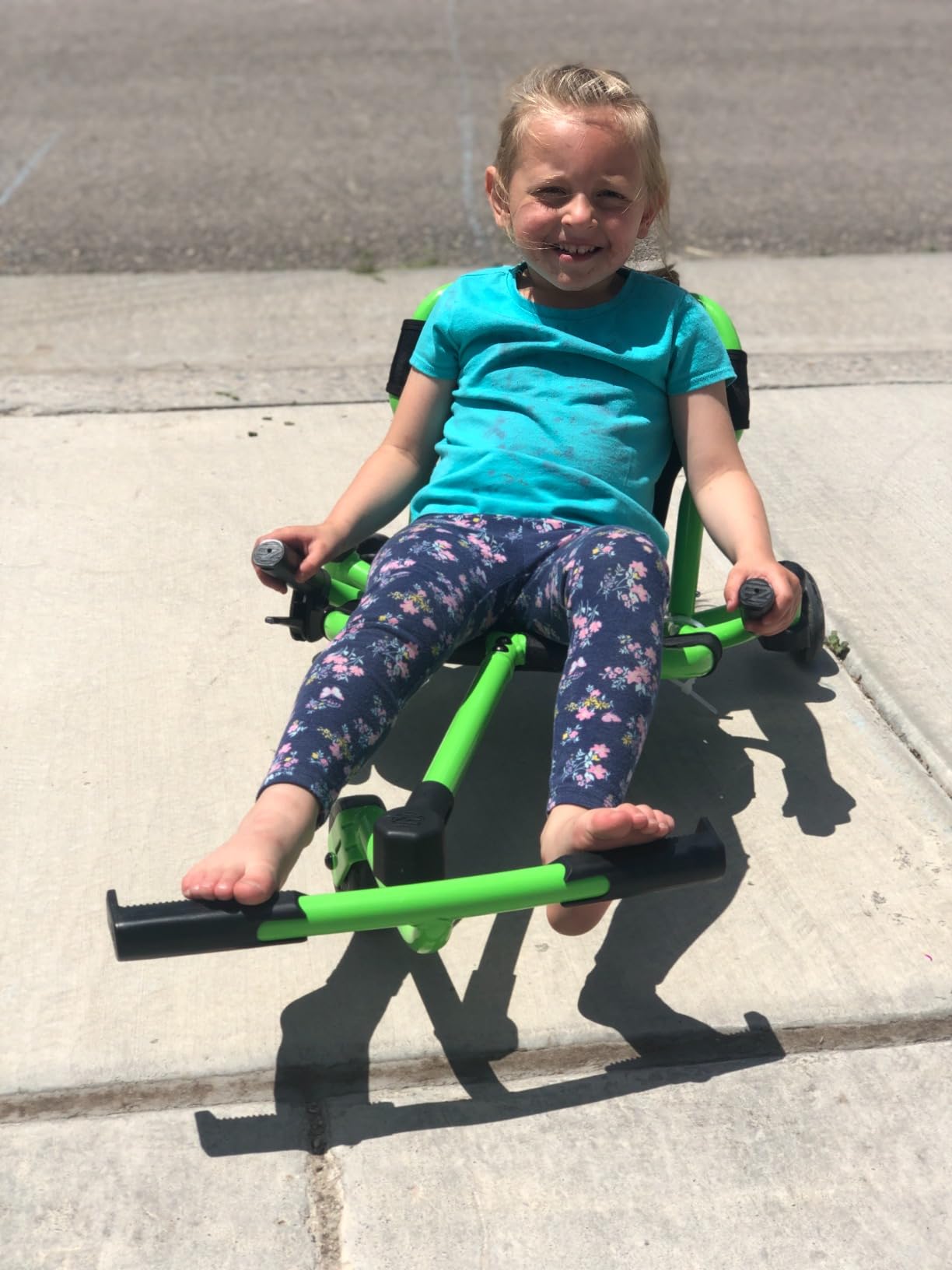 Ezyroller Drifter X Ride On Toy Ages 4-12+ Ideal Weight 40-110 lbs, Blue customer photo 2