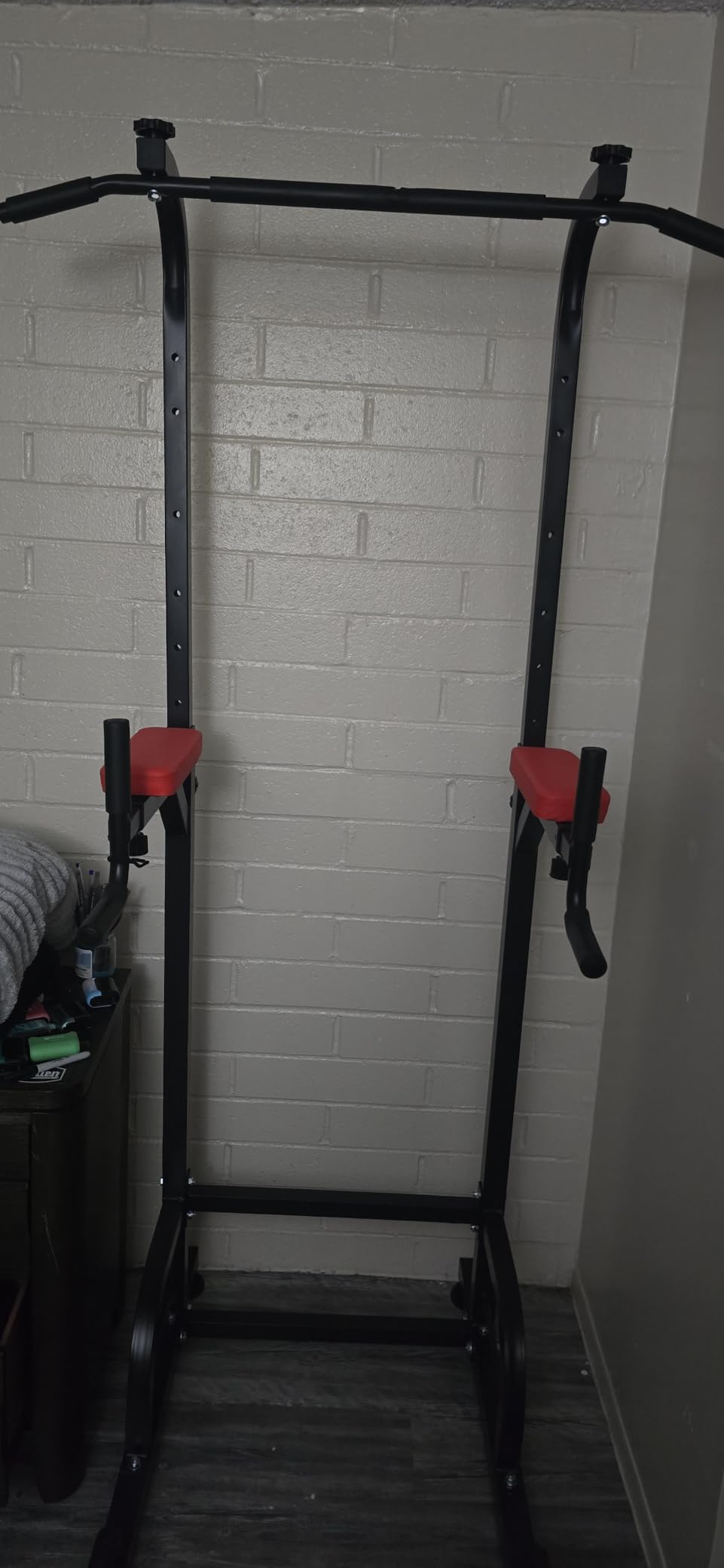 RELIFE REBUILD YOUR LIFE Pull Up Bar Free Standing Power Tower for Home Gym customer photo 1