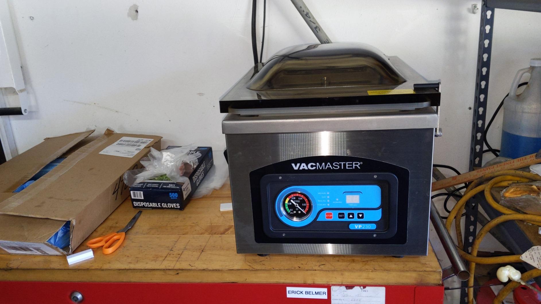 VacMaster VP230 Chamber Vacuum Sealer – Commercial Vacuum Sealer Machine for Food with 1/2 HP Oil Pump, 12.25” Seal Bar for 12” x 15” Bags, Food Vacuum Sealer for Sous Vide, Liquids & Food Storage customer photo 2