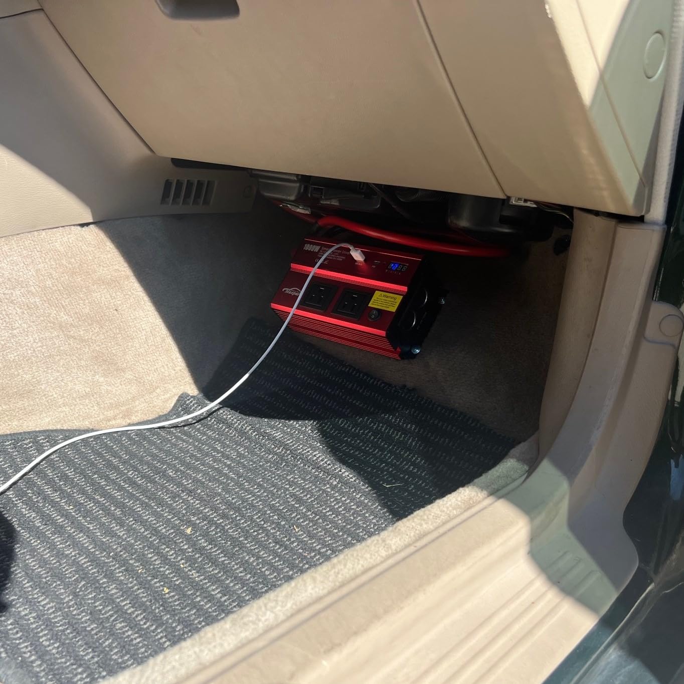 TWING Car 1000w Inverter,12v DC to 110v Power Inverters for Vehicles 1000 watt with Dual AC Outlets 3.0A USB and Type-C,12 Volt Inverter Car Cigarette Lighter Battery customer photo 2