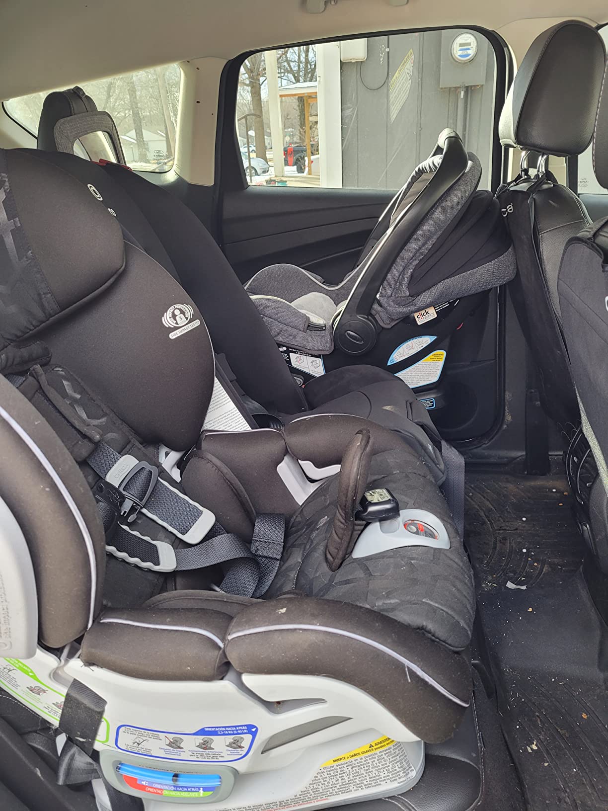 Diono Radian 3R, 3-in-1 Convertible Car Seat, Rear Facing & Forward Facing, 10 Years 1 Car Seat, Slim Fit 3 Across, Jet Black customer photo 2