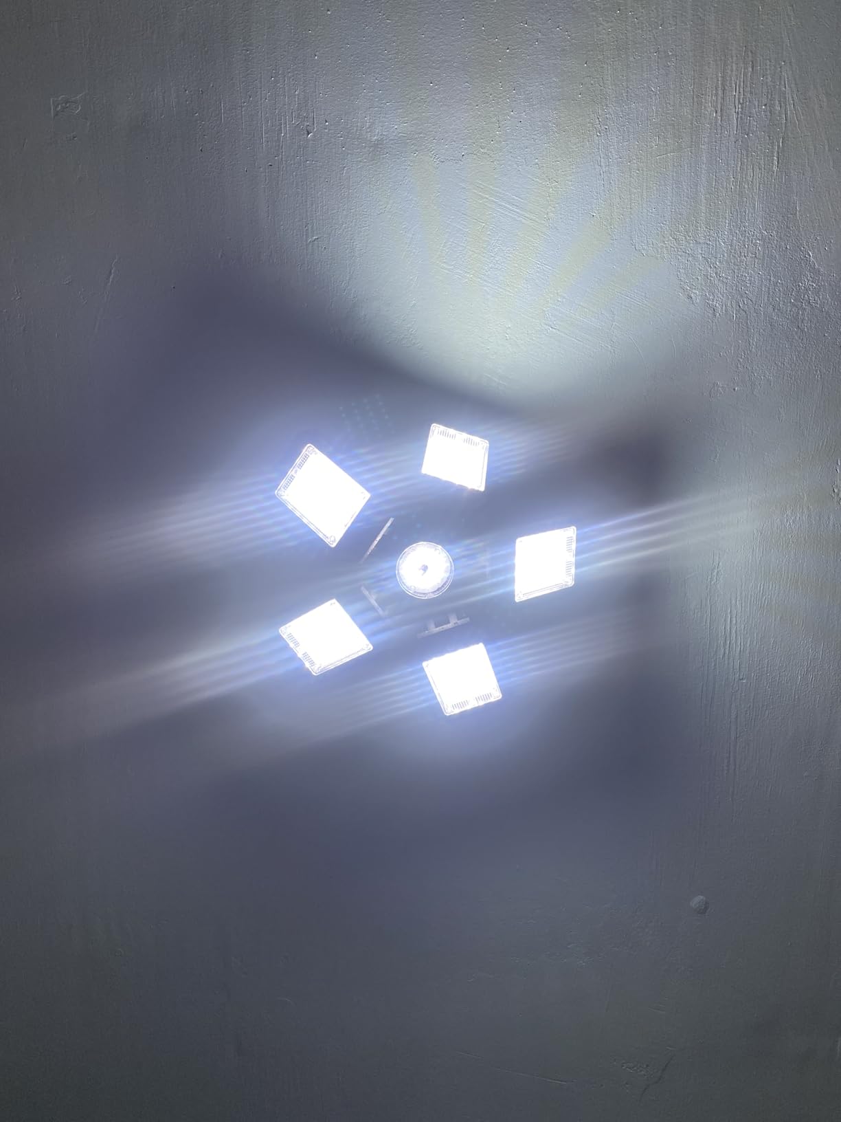 Luyata LED Garage Lights 2 Pack, 180W 18000LM 6500K Ceiling LED Shop Light customer photo 2