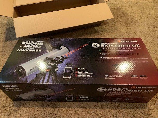 Celestron StarSense Explorer DX 130AZ Smartphone Guided Newtonian Telescope customer photo 1