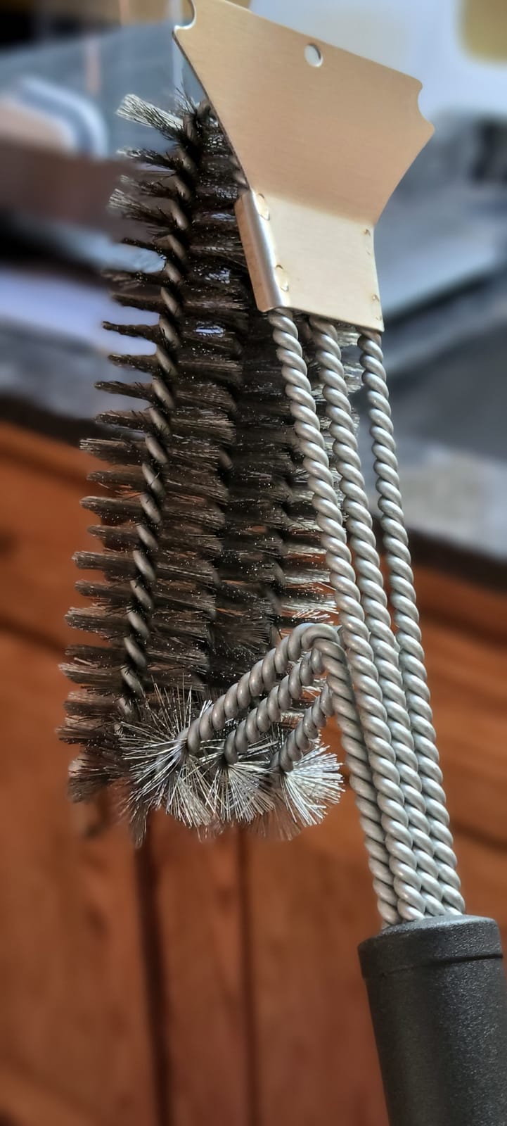 GRILLART Grill Brush and Universal Fit Scrapers, 18