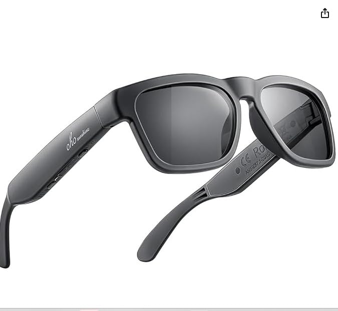 OhO Open Ear Smart Glasses, UV400 Z87.1 Lightweight Bluetooth Sunglasses customer photo 2