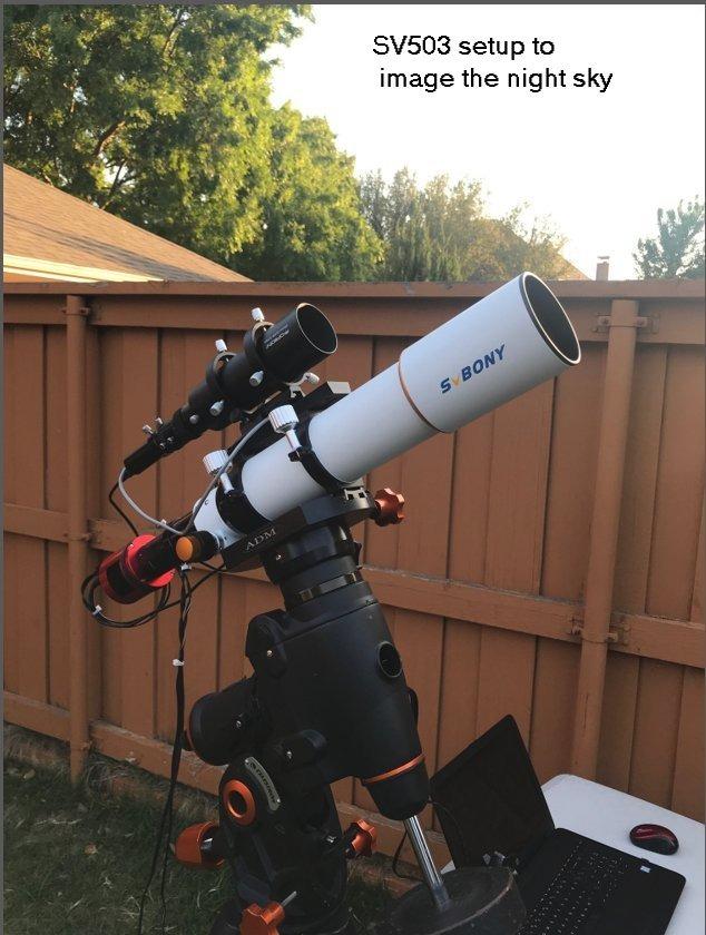 SVBONY SV503 Upgraded ED Refractor Telescope, 80mm F7 with Field Flattener customer photo 2