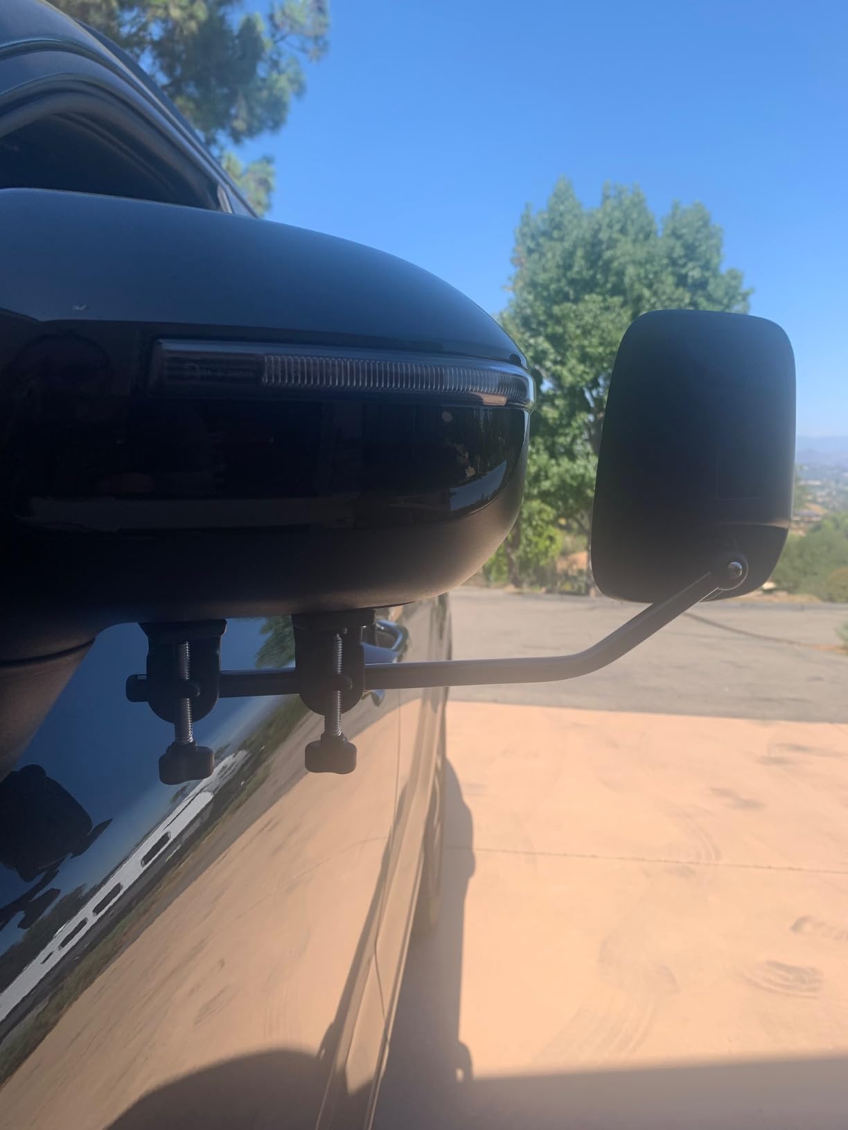 Milenco MIL-4381 Falcon Towing Mirrors - Pair customer photo 2