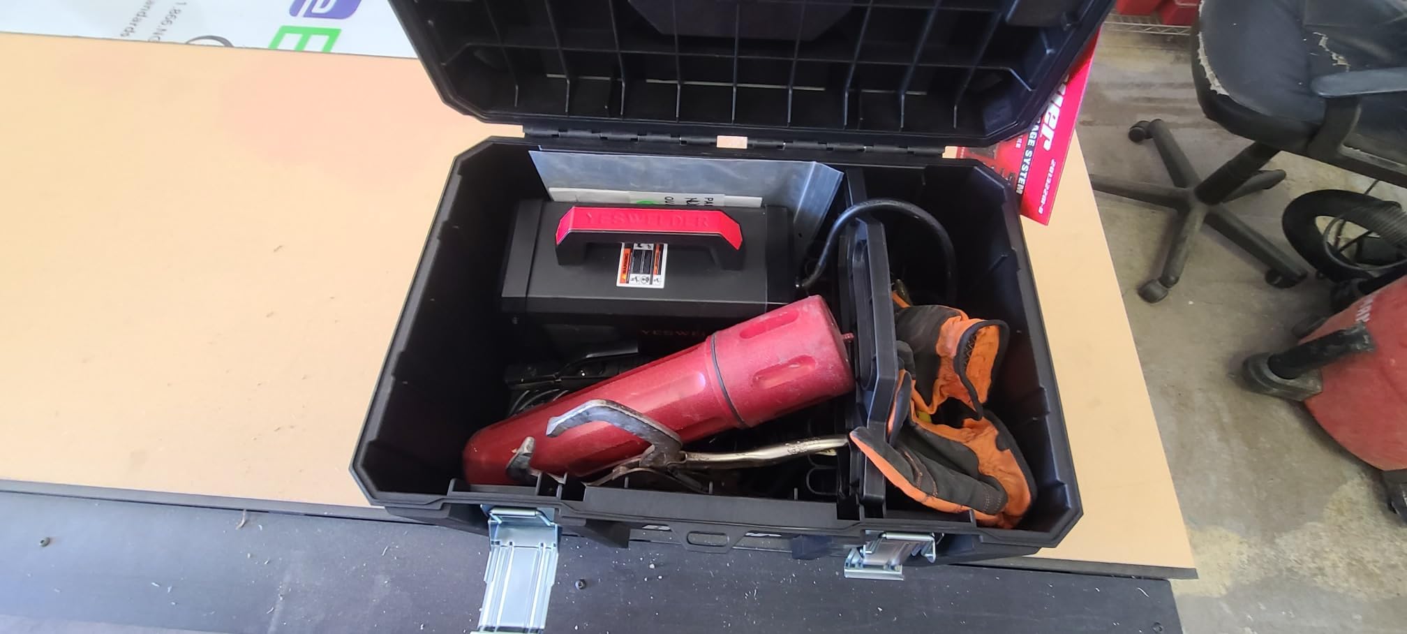 YESWELDER 205Amp Stick Welder Digital Inverter IGBT ARC Welding Machine customer photo 2