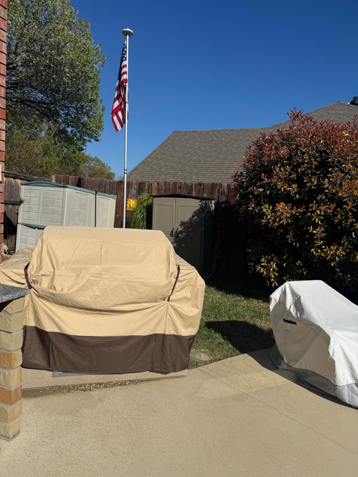Vailge Grill Cover for Outdoor Grill & Waterproof 600D BBQ Cover 58 Inch customer photo 2