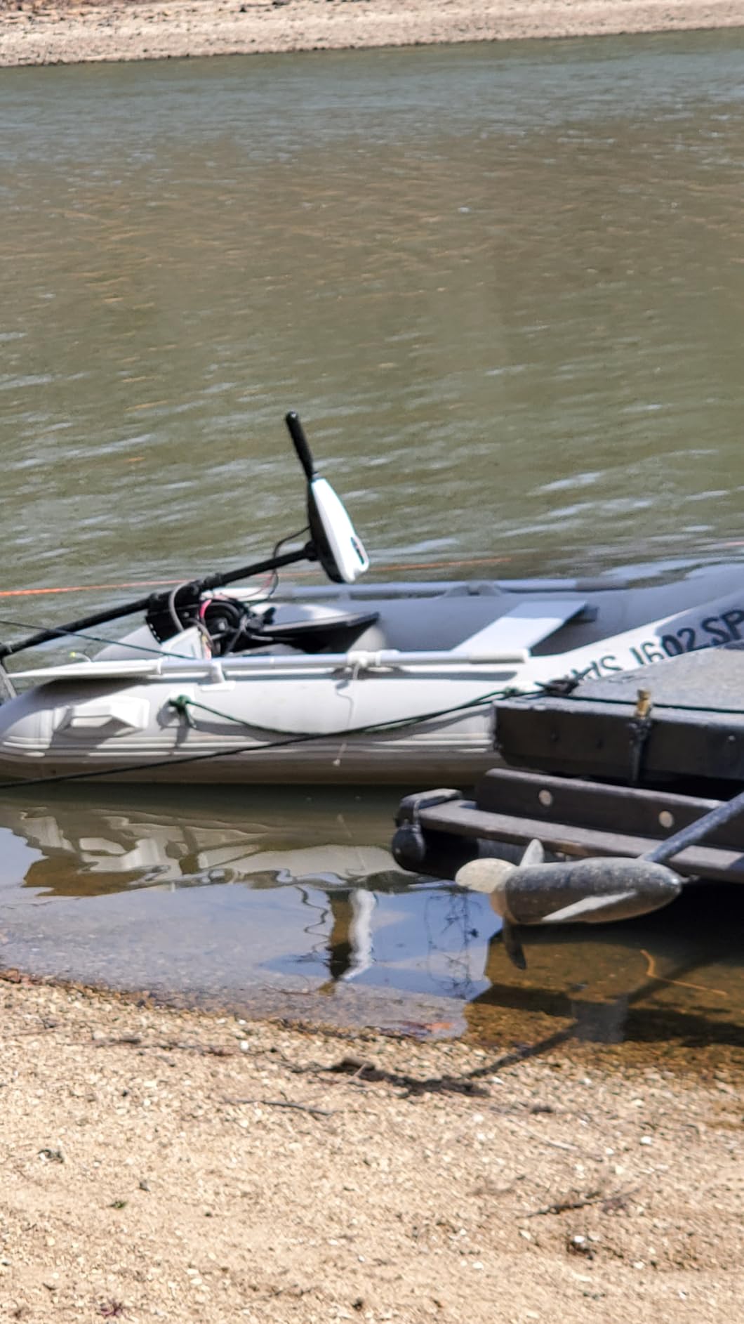 CO-Z 7.5ft Inflatable Dinghy Boat for 2 Adults, 660lb PVC Raft with Oars customer photo 1