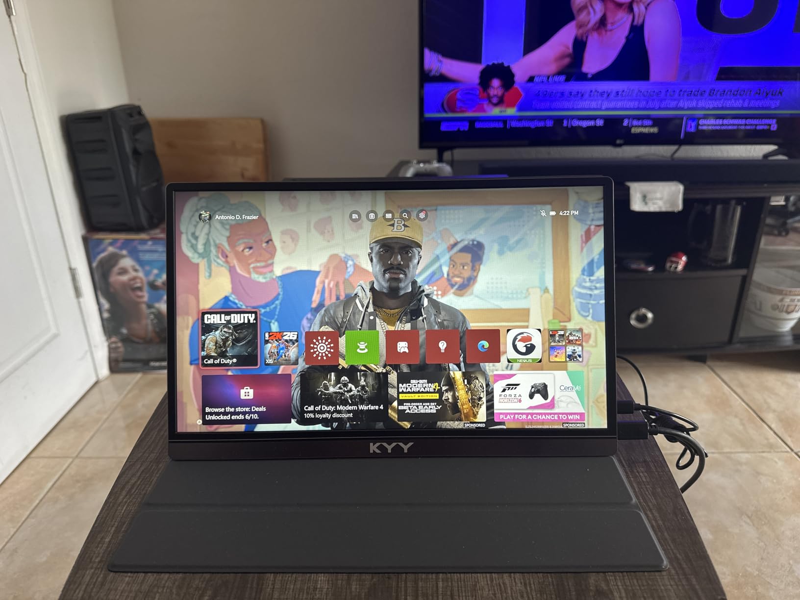 KYY 15.6-inch Portable customer photo 2