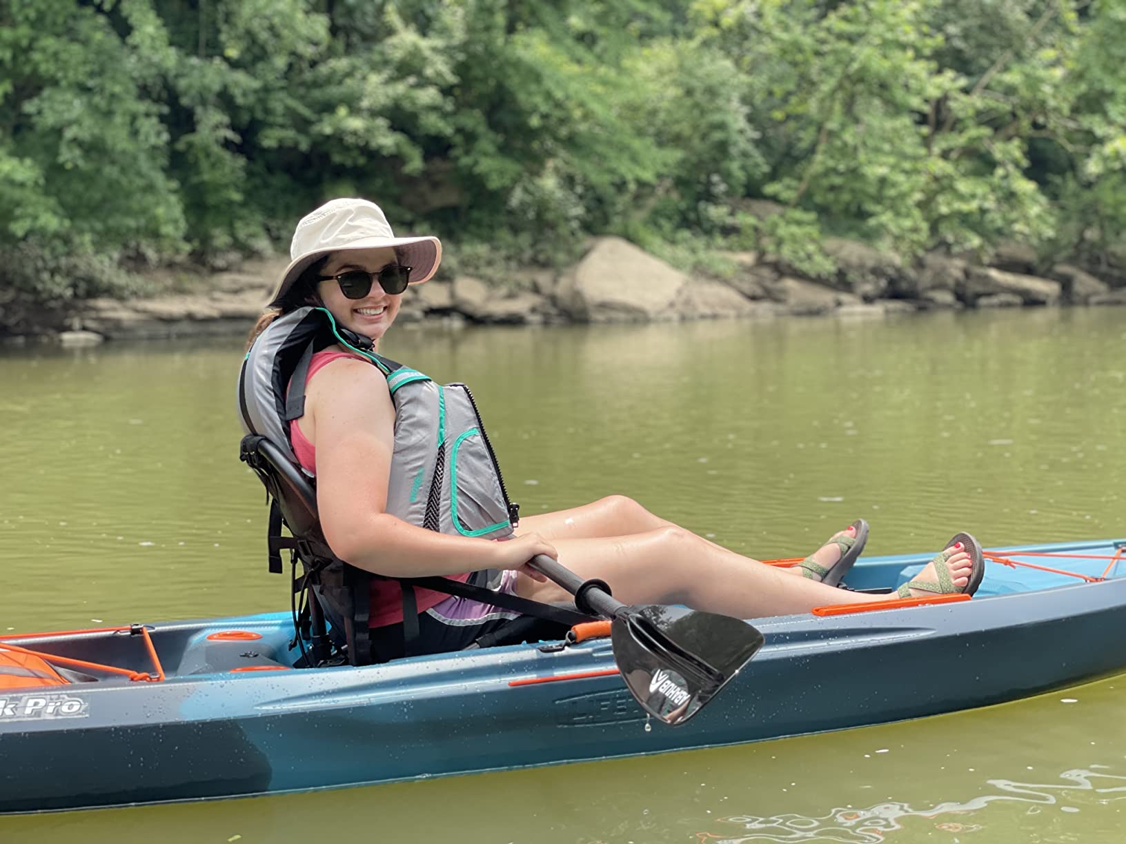 Lifetime Tamarack Pro 103 Sit-On-Top Kayak, Lightning Fusion, 10 ft. 3 in. customer photo 1