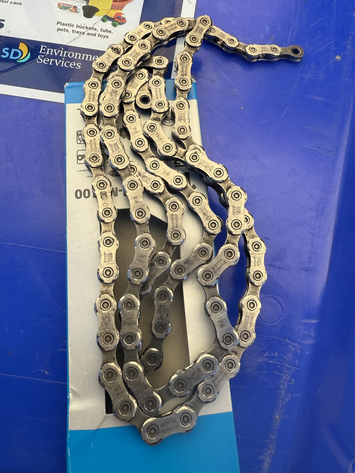 Shimano Deore CN-M6100 Deore Chain with Quick Link, 12-Speed, 126L Silver,ICNM6100126Q customer photo 1