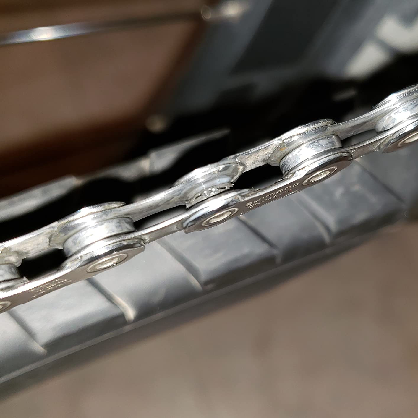 Shimano Deore CN-M6100 Deore Chain with Quick Link, 12-Speed, 126L Silver,ICNM6100126Q customer photo 2