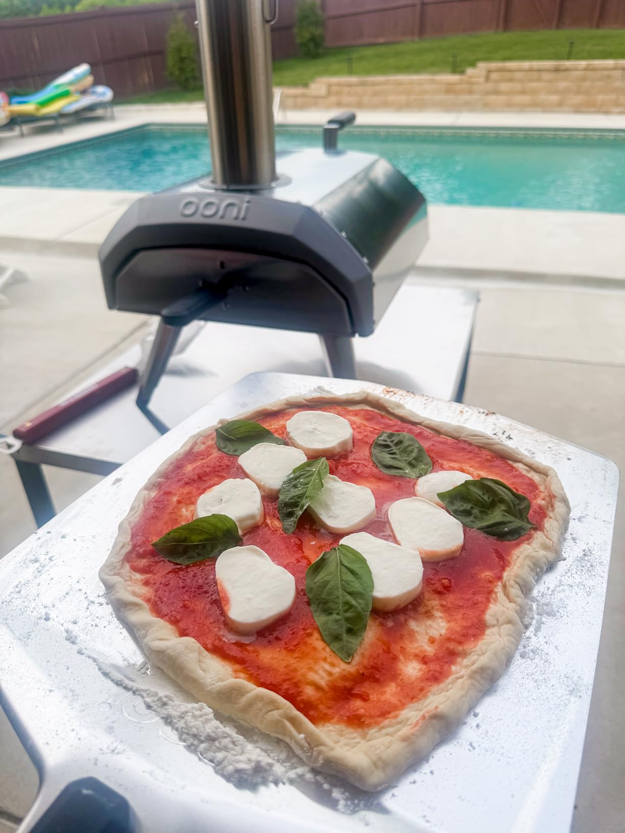 ooni 12' Aluminium Metal Pizza Peel - 12 Inch Lightweight Peel with Long Handle, Rectangle Pizza Turner customer photo 1