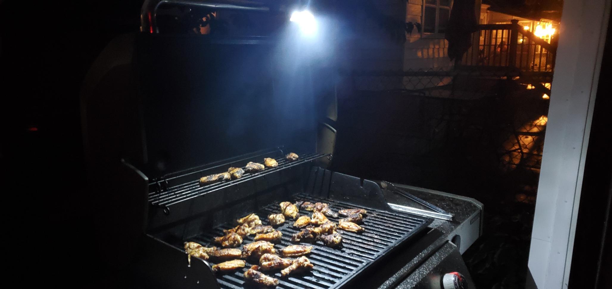 Grill Light for Outdoor Grill: 2 Brightness Super Bright Clamp-On BBQ Light customer photo 1