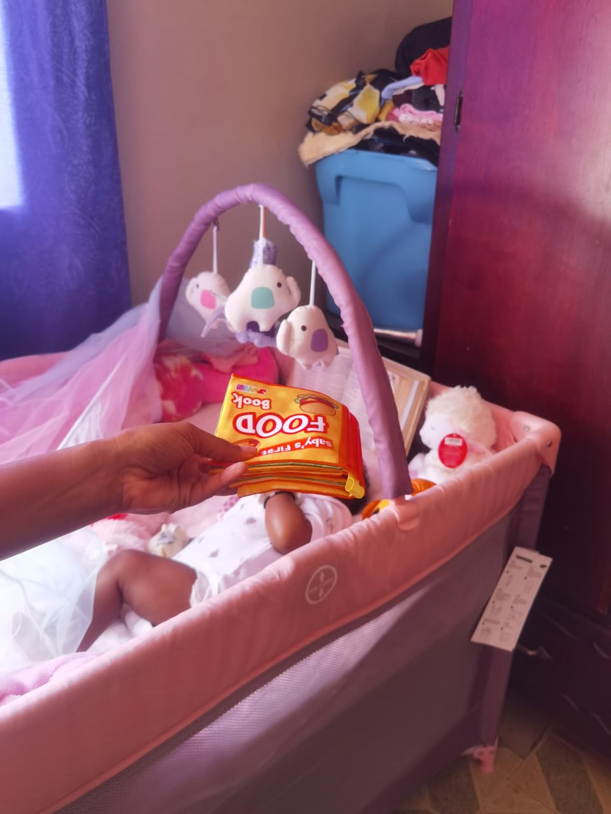 Pamo Babe Pack and Play with Bassinet, Portable Playard for Baby customer photo 1
