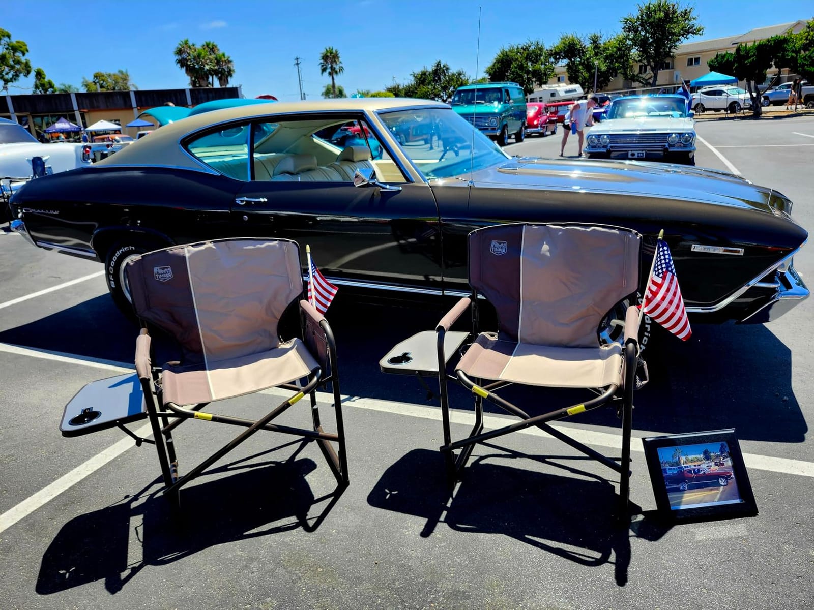 TIMBER RIDGE Aluminum Oversized Camping Chair, Support 400lbs customer photo 2