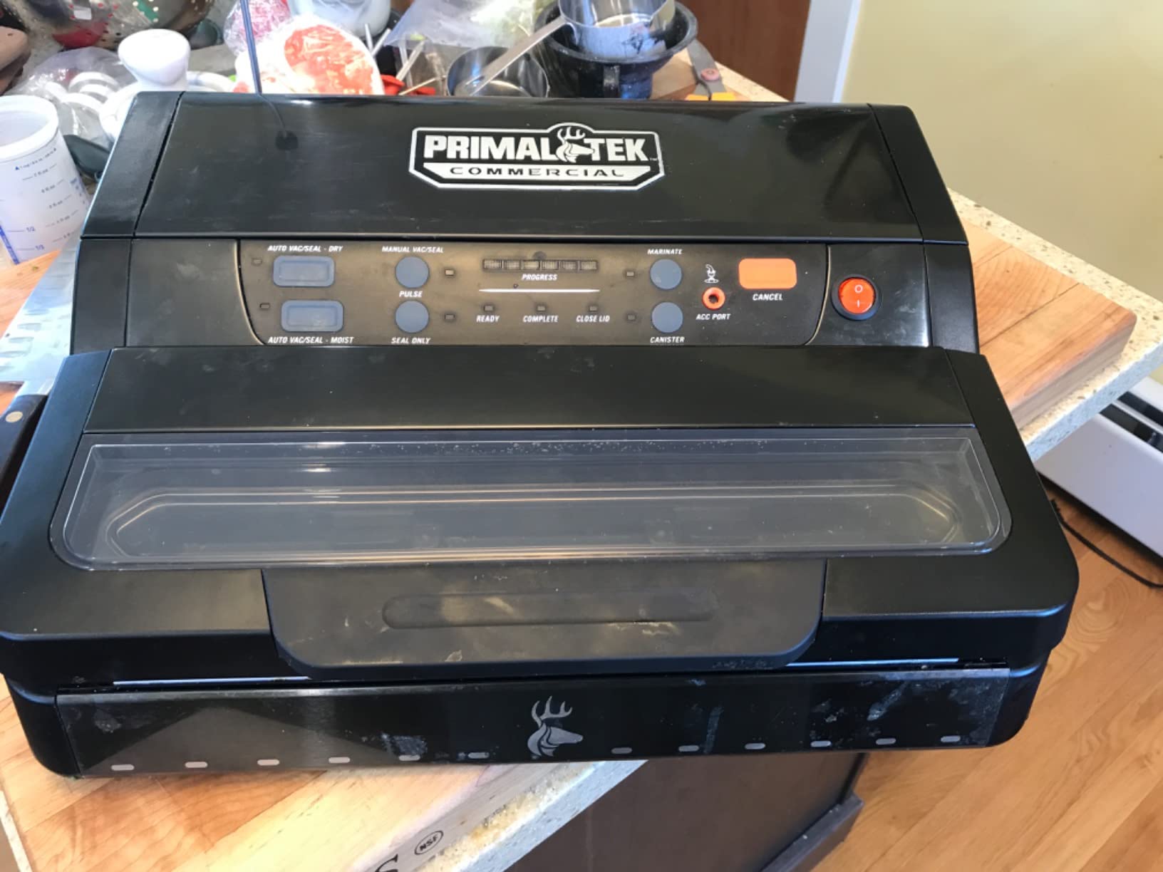 12” Commercial Grade Vacuum Sealer – User Friendly for Food Preservation, 26inHg (88KPa) Vacuum Pressure – Double Seal Bar, Auto Cooling System, Smart Heat Technology, Built-In Bag Storage customer photo 2