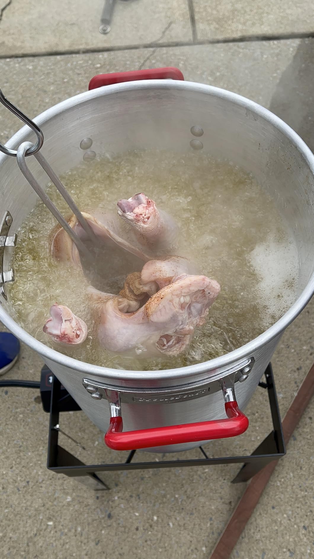 CreoleFeast TFS3010 Propane Turkey and Fish Fryer Boiler Steamer Set customer photo 1