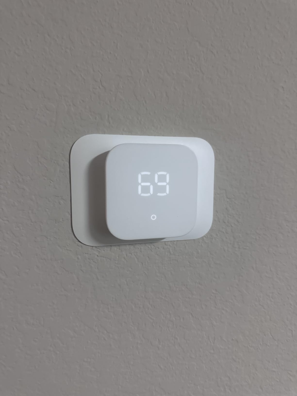 Amazon Smart Thermostat, Save money and energy, Works with Alexa and Ring, C-wire required customer photo 1