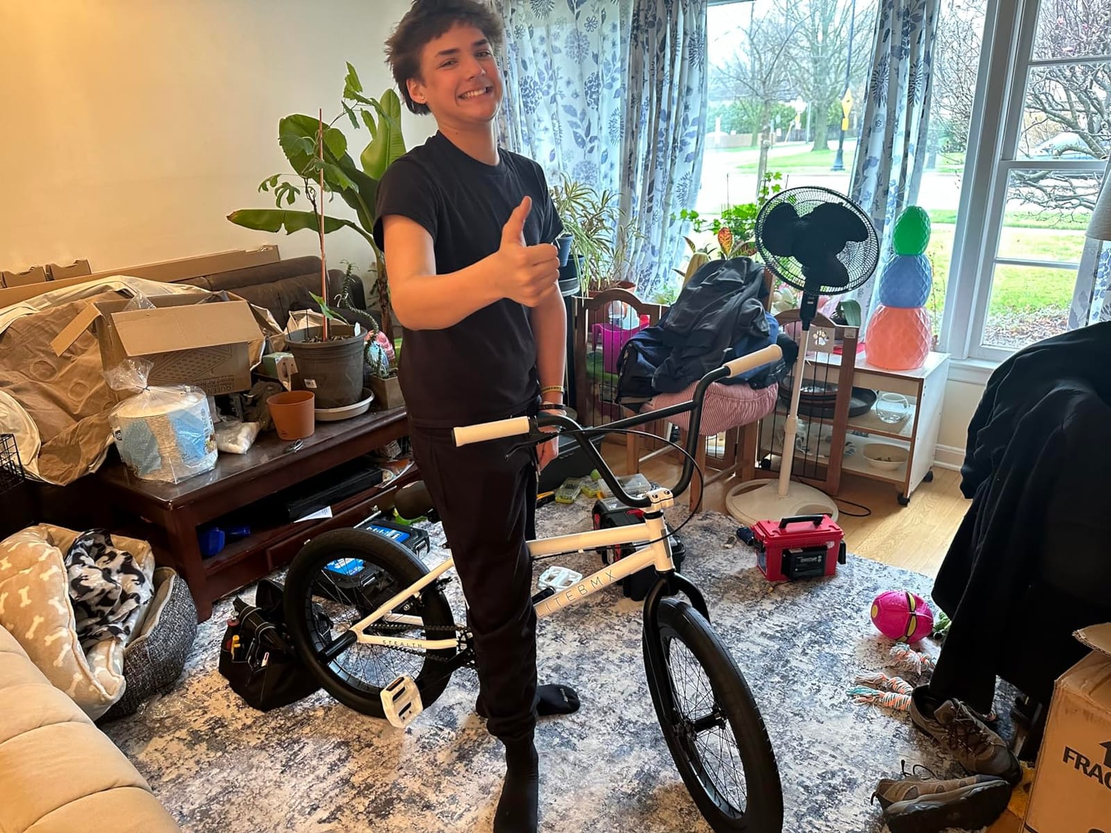 Elite BMX Stealth Freestyle Bike for Youth & Adults, Durable Steel Frame, Available in 16