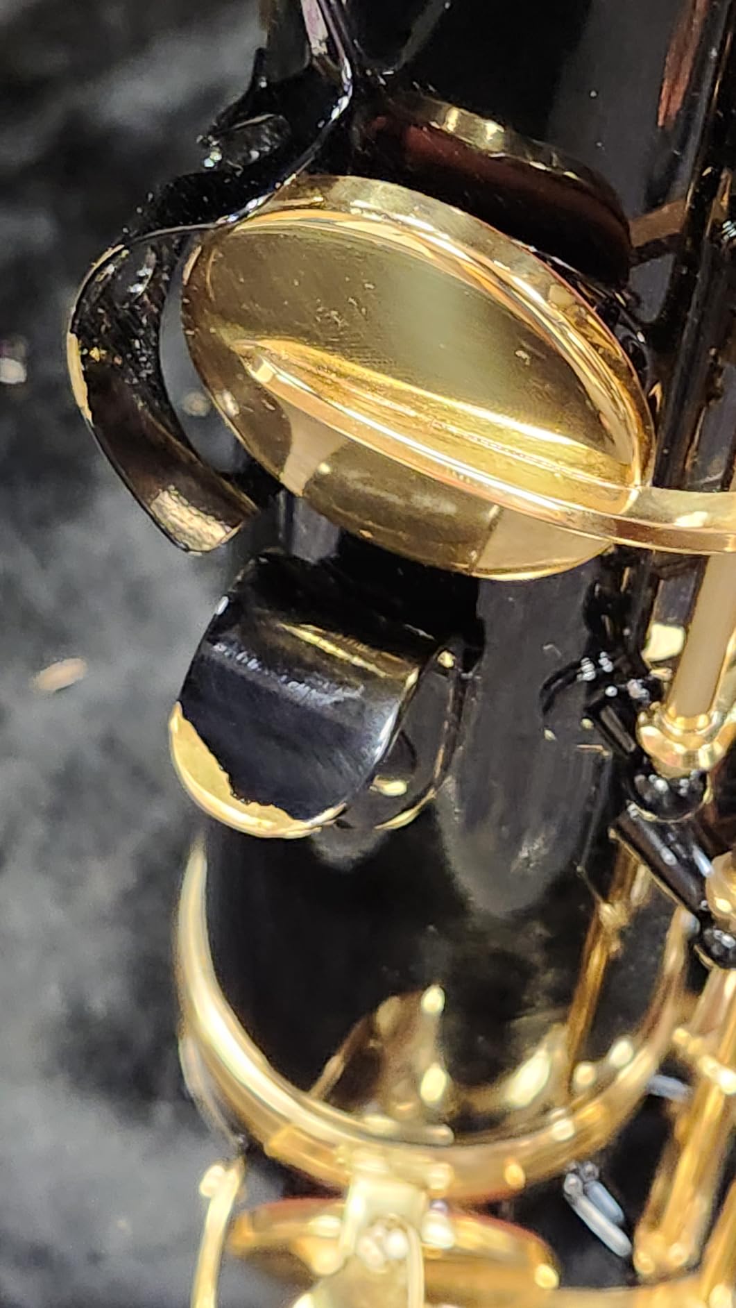 EASTROCK B Flat Tenor Saxophone Black for Beginners Students Musicians customer photo 1
