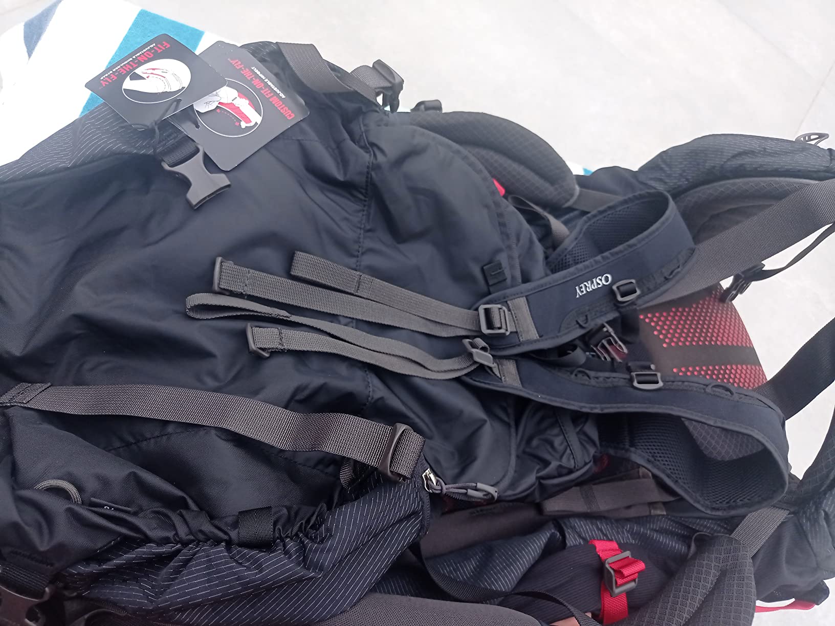 Osprey Aether Plus 70L Men's Backpacking Backpack, Black L-XL customer photo 2