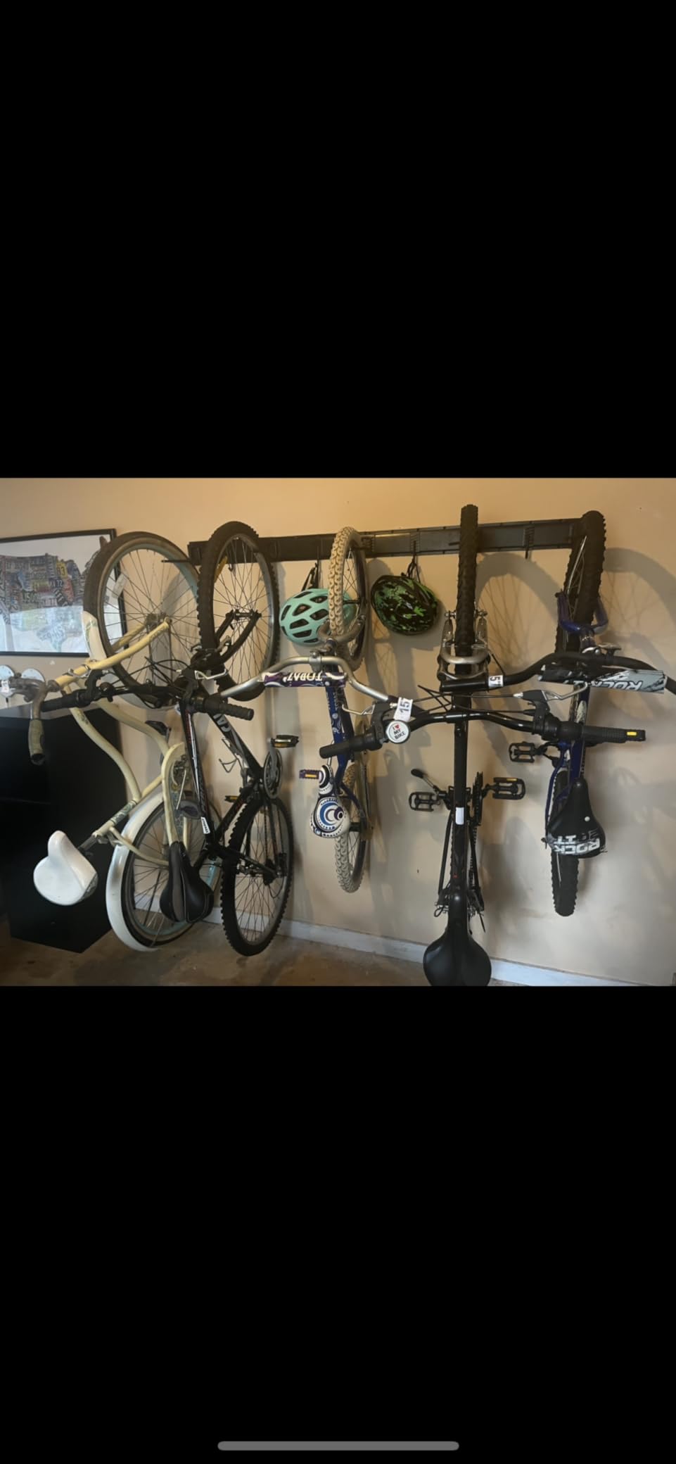 TORACK Bike Storage Rack, 6 Bikes Bike Racks & 5 Helmets Hooks for Garage customer photo 1