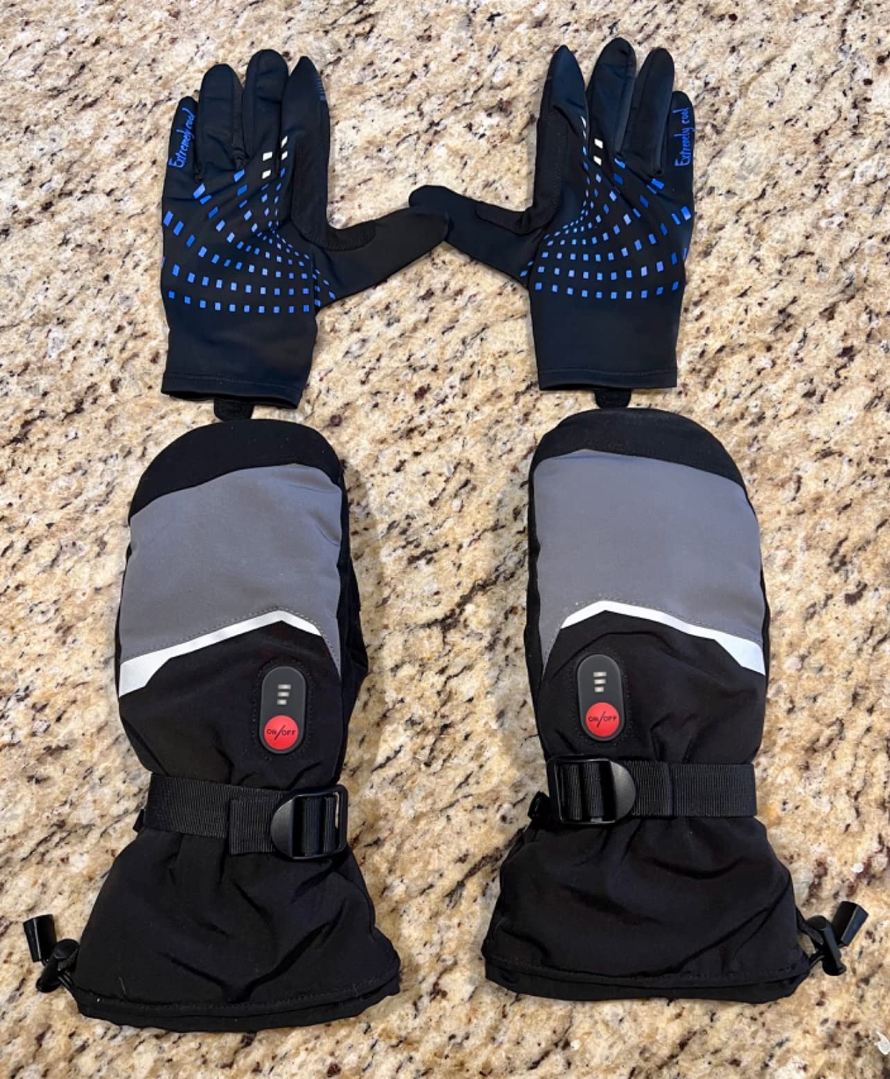 SAVIOR HEAT Heated Mittens Battery Ski Gloves, Upgraded Electric Rechargeable Mitts for Skiing Camping Hiking Arthritis Hands Men Women customer photo 2