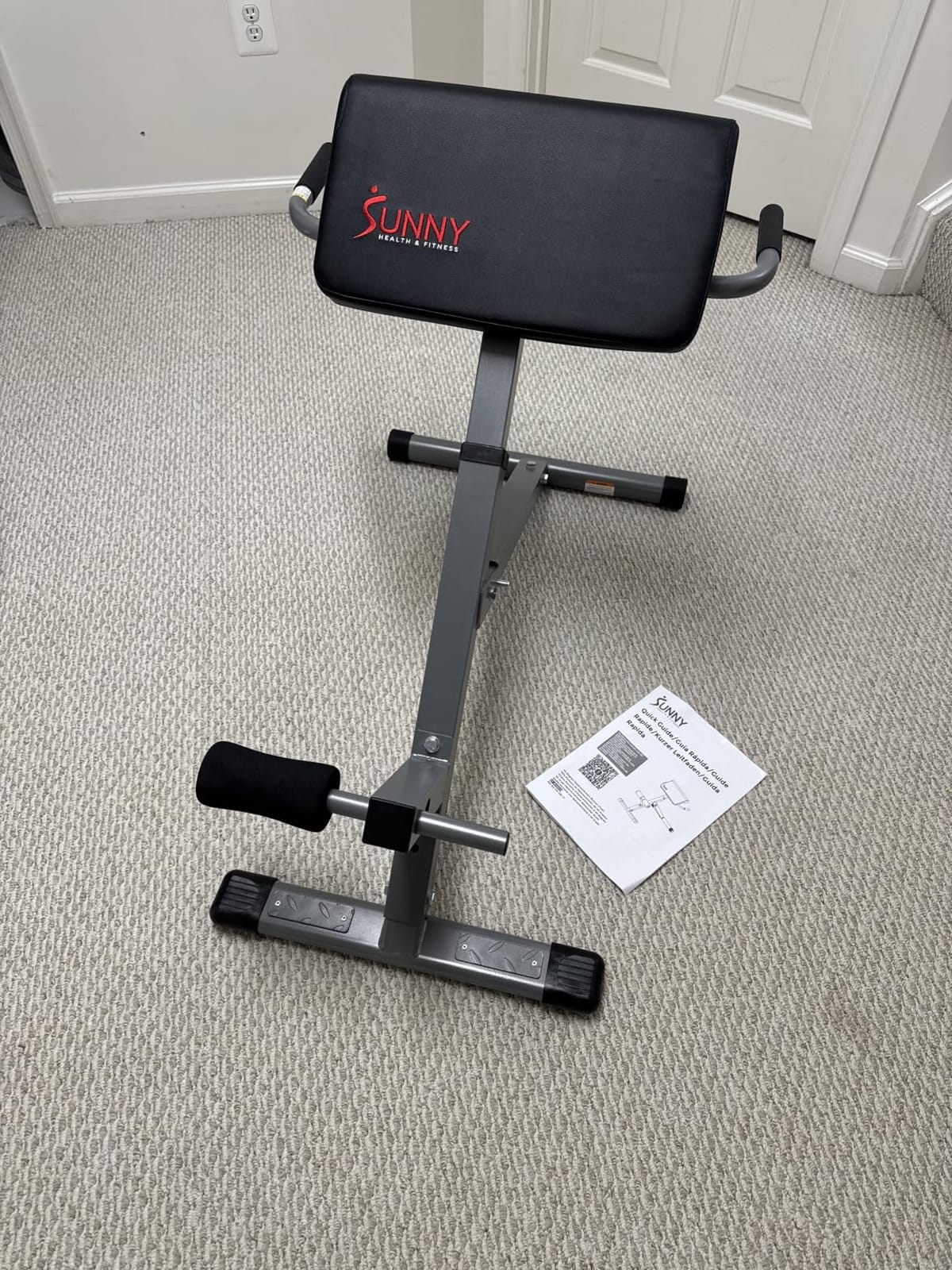 Sunny Health & Fitness Multi-Function Roman Chair customer photo 1