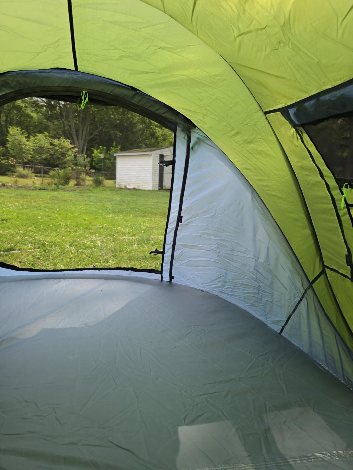 4 Person Easy Pop Up Tent Waterproof Automatic Setup 2 Doors-Instant Family Tents for Camping Hiking & Traveling customer photo 2