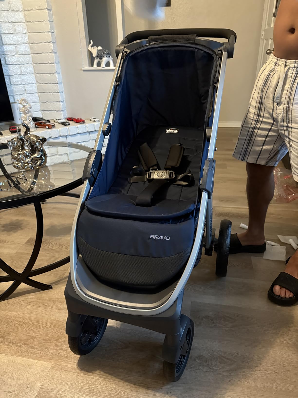 Chicco Bravo 3-in-1 Travel System w/KeyFit 30 Infant Car Seat & Base customer photo 2