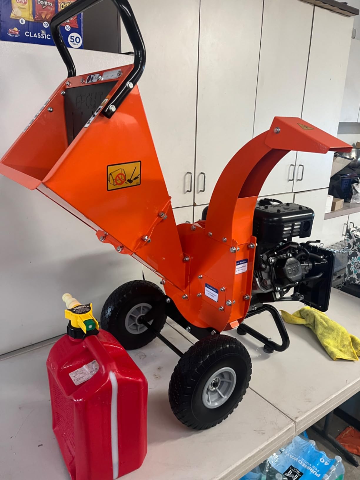 C30 LITE Wood Chipper Shredder Mulcher Heavy Duty 7 HP 212cc Gas Powered 3 Inch Max Capacity 1-Year Warranty After Product Registration customer photo 1