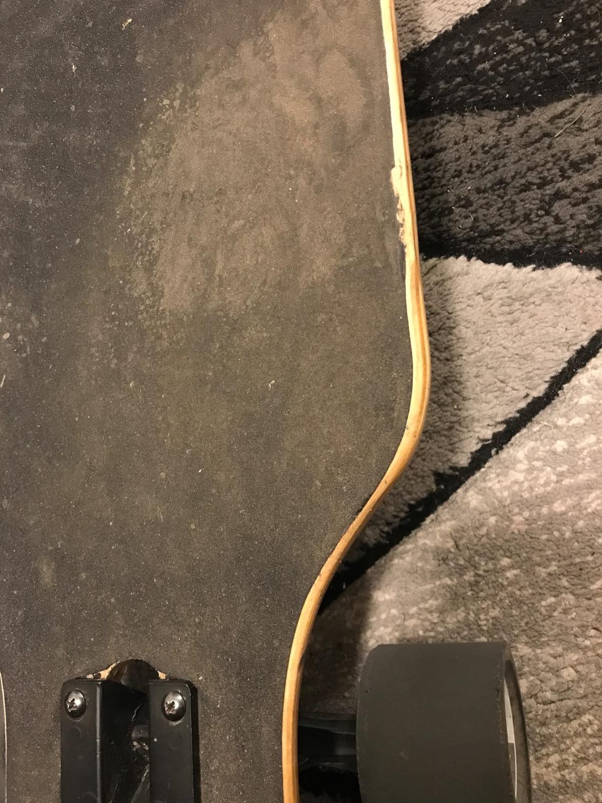 Retrospec Rift Drop-Through Longboard Skateboard Complete Canadian Maple Wood Cruiser w/Drop-Through Trucks for Commuting, Cruising, Carving & Downhill Riding customer photo 2