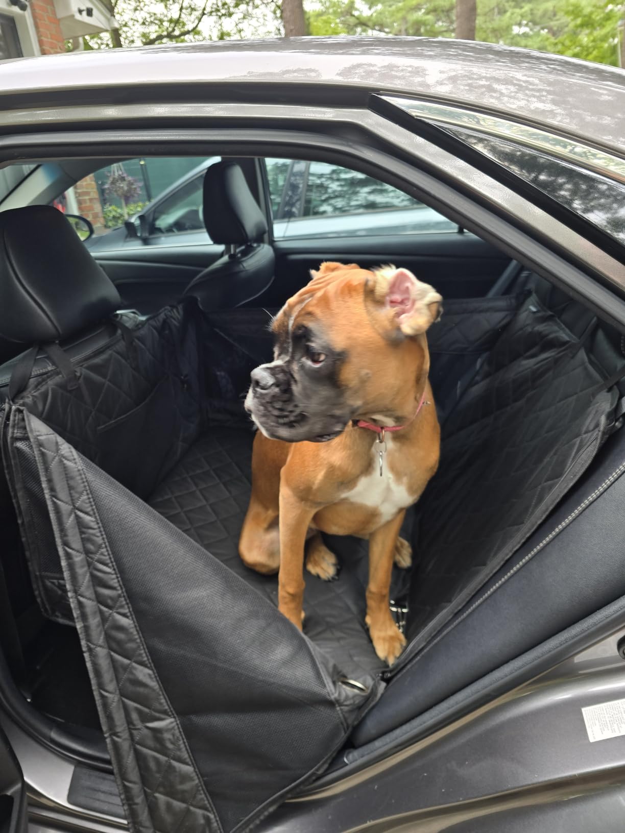URPOWER XL Dog Seat Cover for Full-Size Trucks, 100% Waterproof Hammock customer photo 1