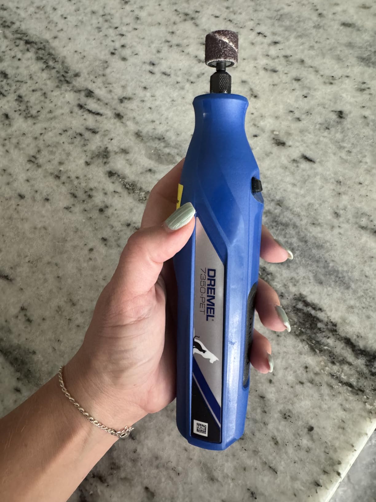 Dremel 7350-PET Dog Nail Grinder, Pet Grooming Kit for Dogs & Cats customer photo 2