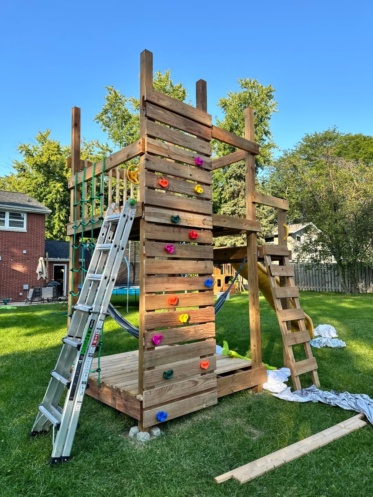 Trymaker Rock Climbing Holds, 30PCS Climbing Wall for Kids (Large Size) customer photo 1