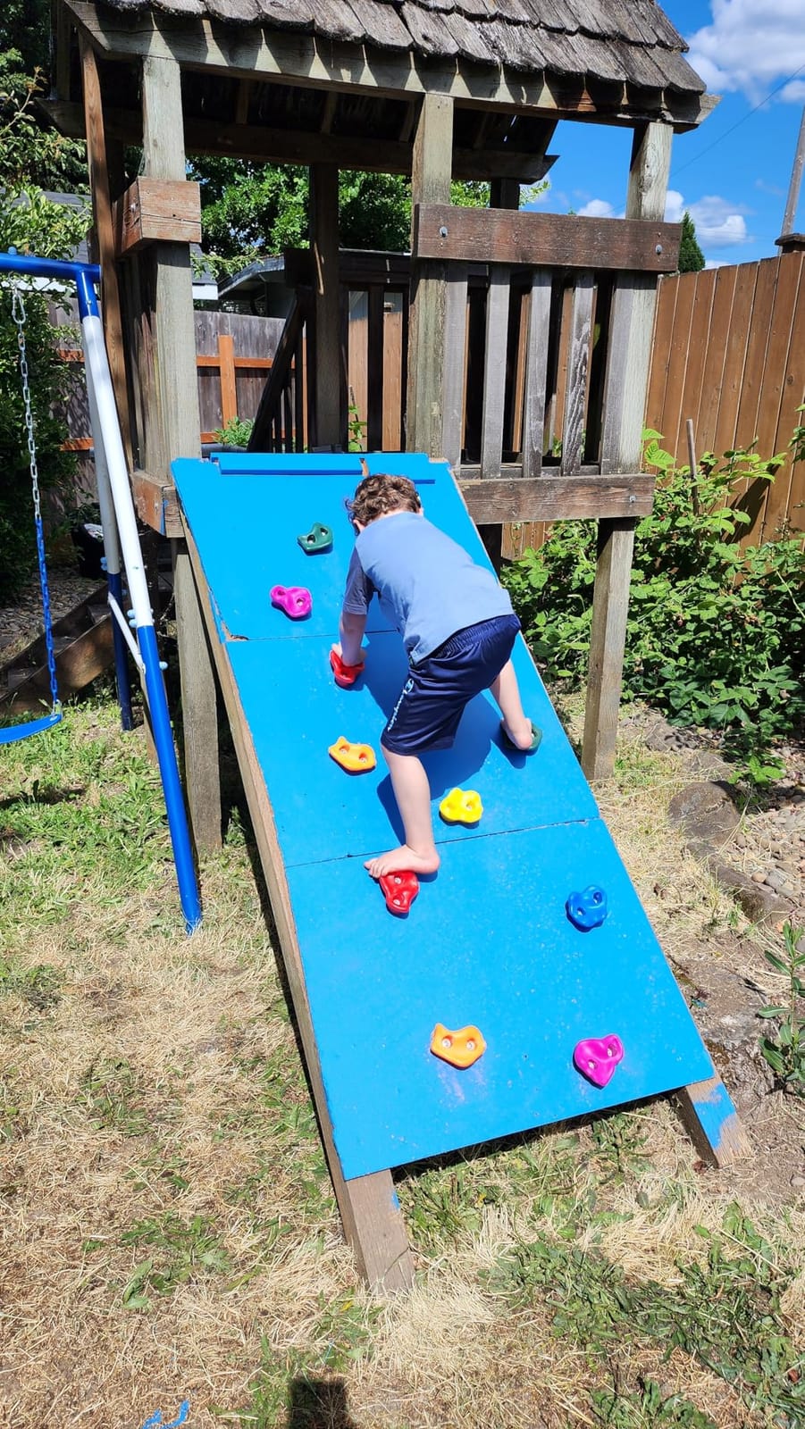 Trymaker Rock Climbing Holds, 30PCS Climbing Wall for Kids (Large Size) customer photo 2