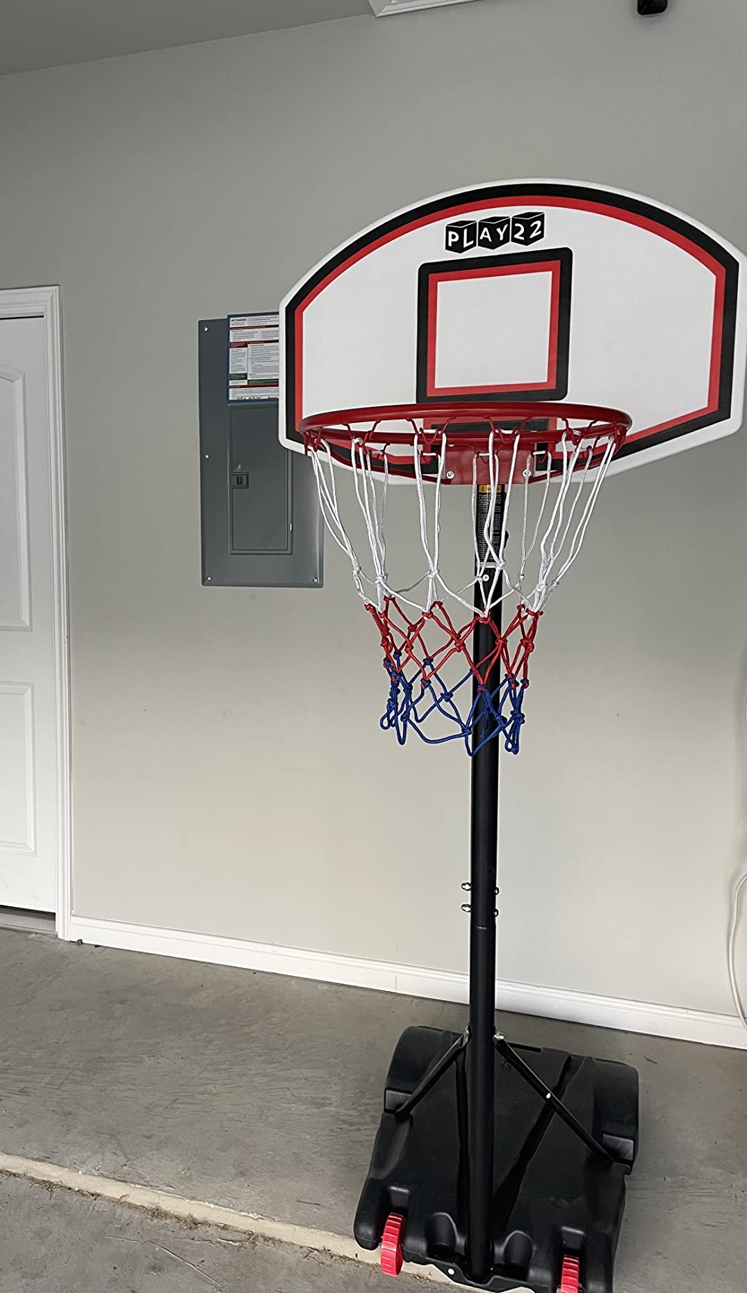 Play22 Kids Basketball Hoop - 5-7 FT Adjustable - Indoor & Outdoor Play customer photo 1