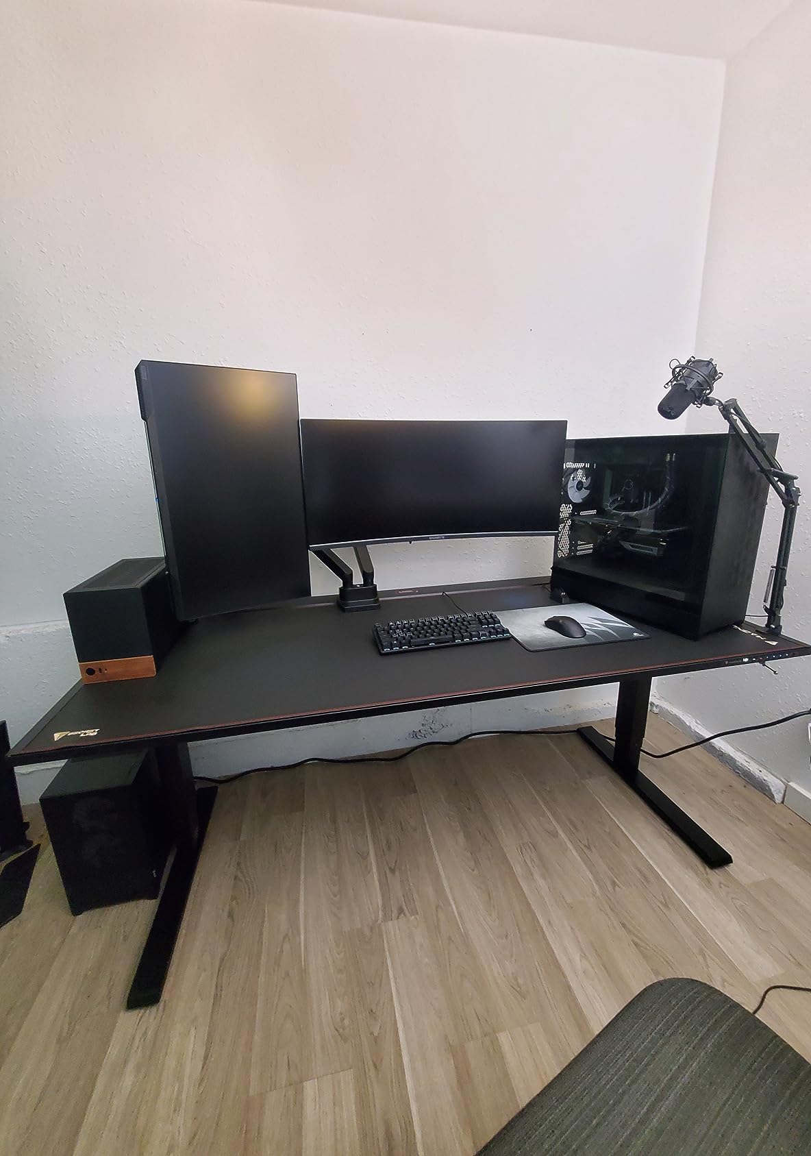 Heavy-Duty Dual Monitor Arm Desk Mount for up to 35