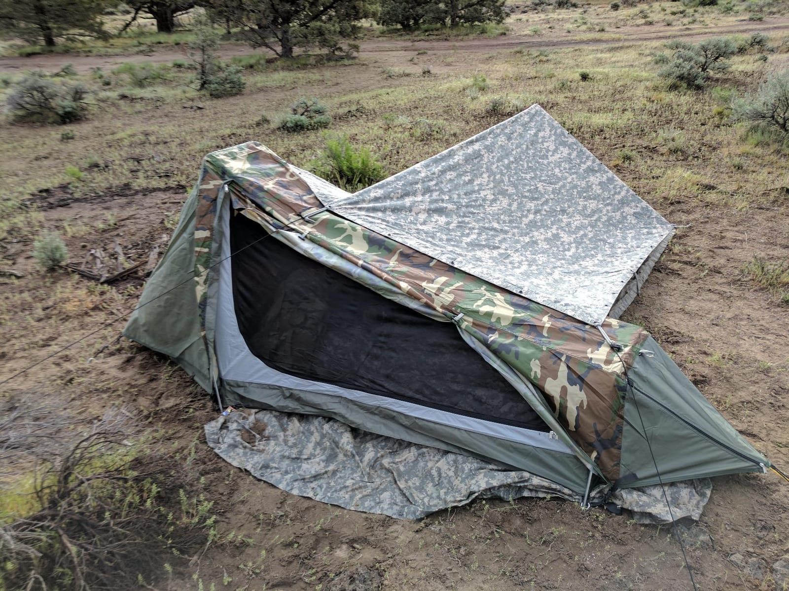 GEERTOP Ultralight Solo Bivy Tent, 1 Person Backpacking Tent for Camping customer photo 1