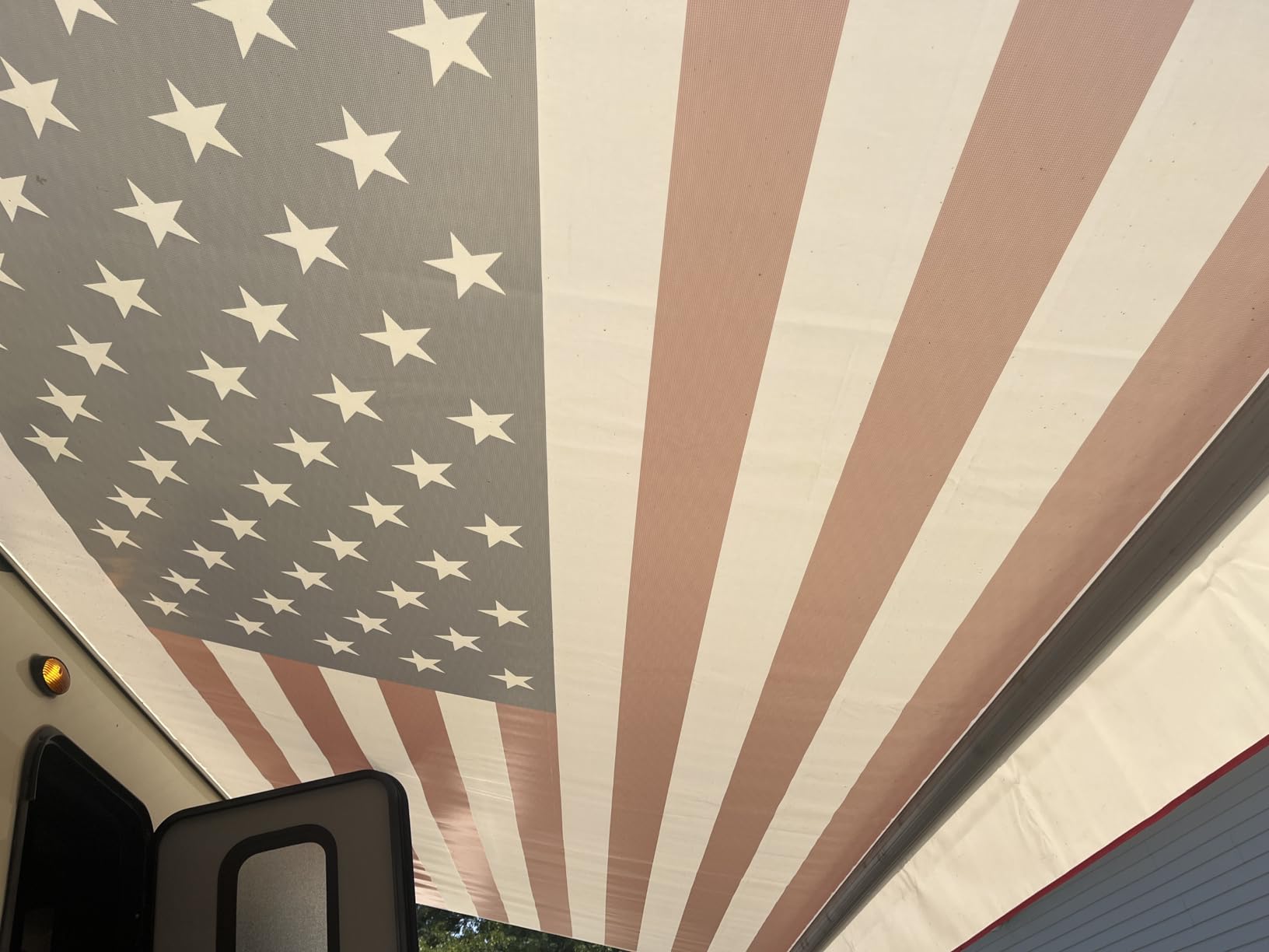 RV Awning Fabric Replacement for Motorhome Camper Trailer Canopy Fabric customer photo 2