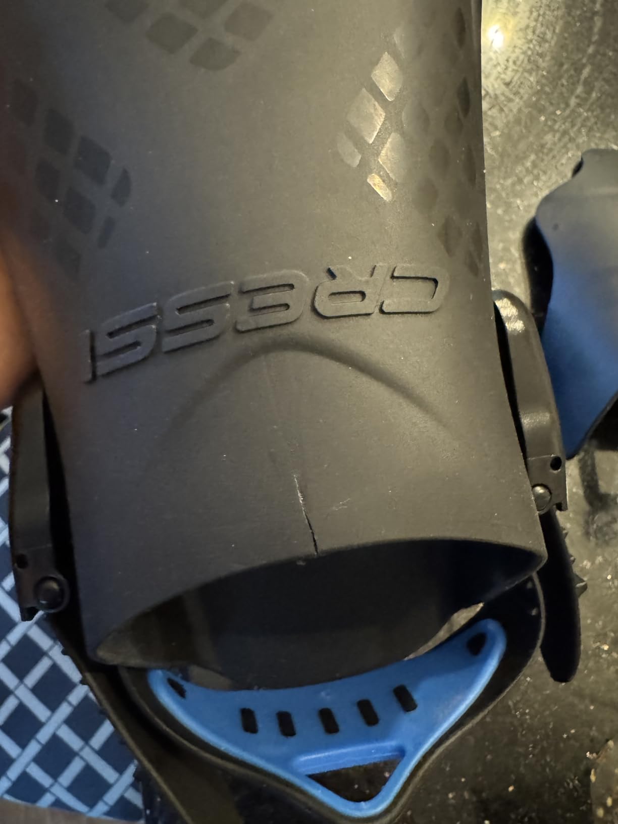 Cressi Adult Adjustable Snorkeling Fins with Ultra Resistant Buckles, Very Light, Ideal for Traveling - Tonga: Designed in Italy customer photo 2