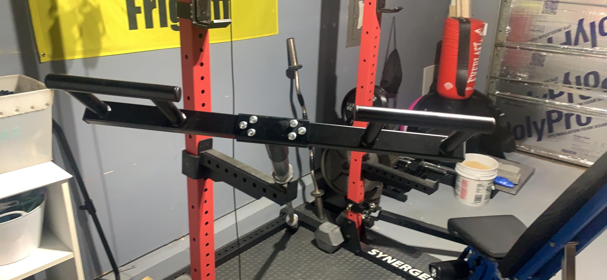 Viking Press Landmine Handle Attachment,for 2inch Olympic Barbell, Heavy Iron Made Home Gym Equipment for Deadlift Squat Row Press Workout customer photo 2