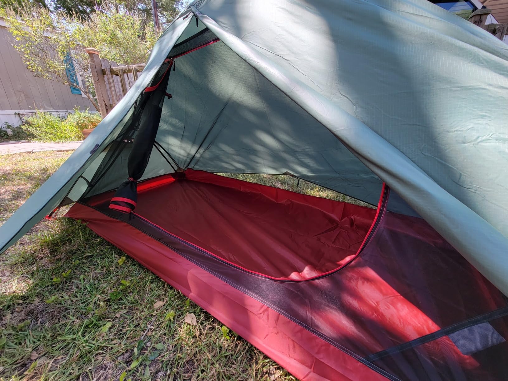 KAZOO Waterproof Backpacking Tent Ultralight 1/2 Person Lightweight Camping Tents 1/2 People Hiking Tents Aluminum Frame Double Layer customer photo 1