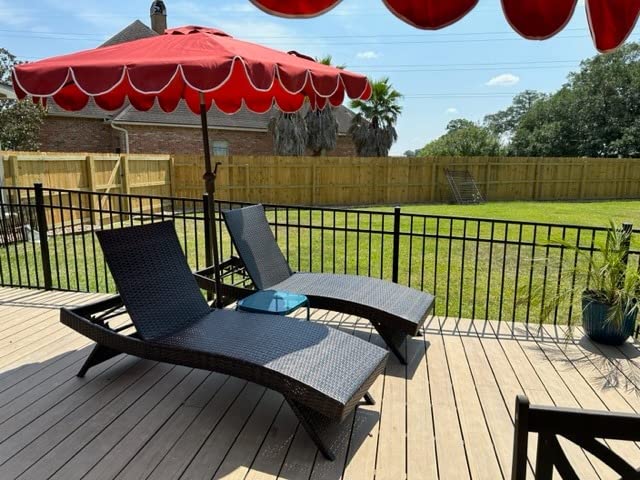 79'' Long Reclining Chaise Lounge Set (Set of 2), Outdoor Wicker Reclining Lounge Chair Patio Rattan Double Chaise Lounge Lawn Sunbathing Chairs Beach Pool Backrest Recliners (Set of 2) customer photo 2