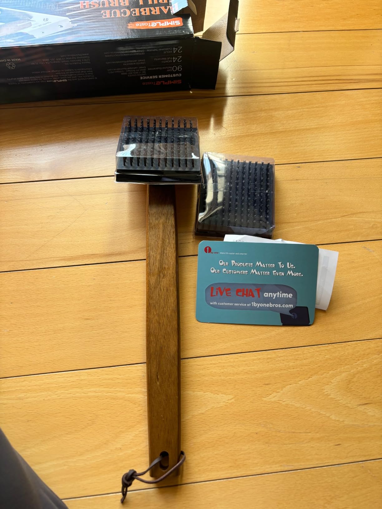 SIMPLETASTE Grill Brush and Scraper for BBQ customer photo 2