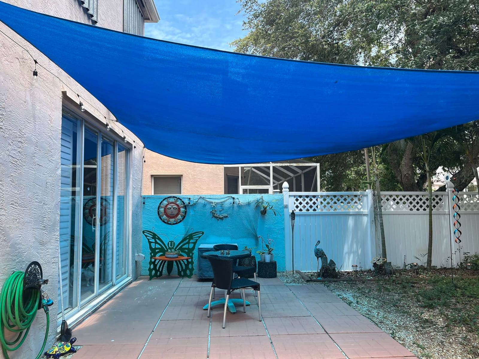 Amagenix 16'X20' Sun Shade Sail Rectangle Curved Edge Light Grey customer photo 2