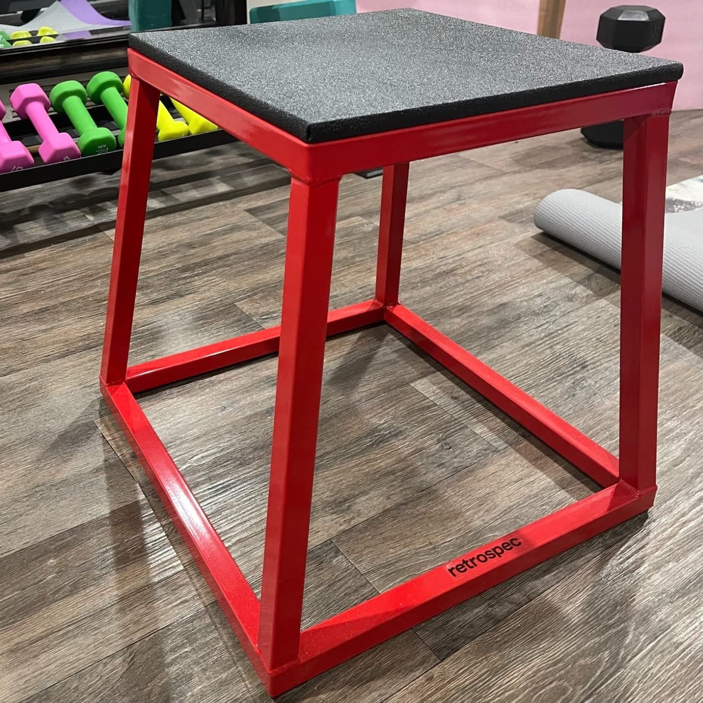 Retrospec Leap Plyo Box Jump Platforms for Home Gym Plyometric Jumping, Strength Training & Jump Box Exercise for Men and Women customer photo 1